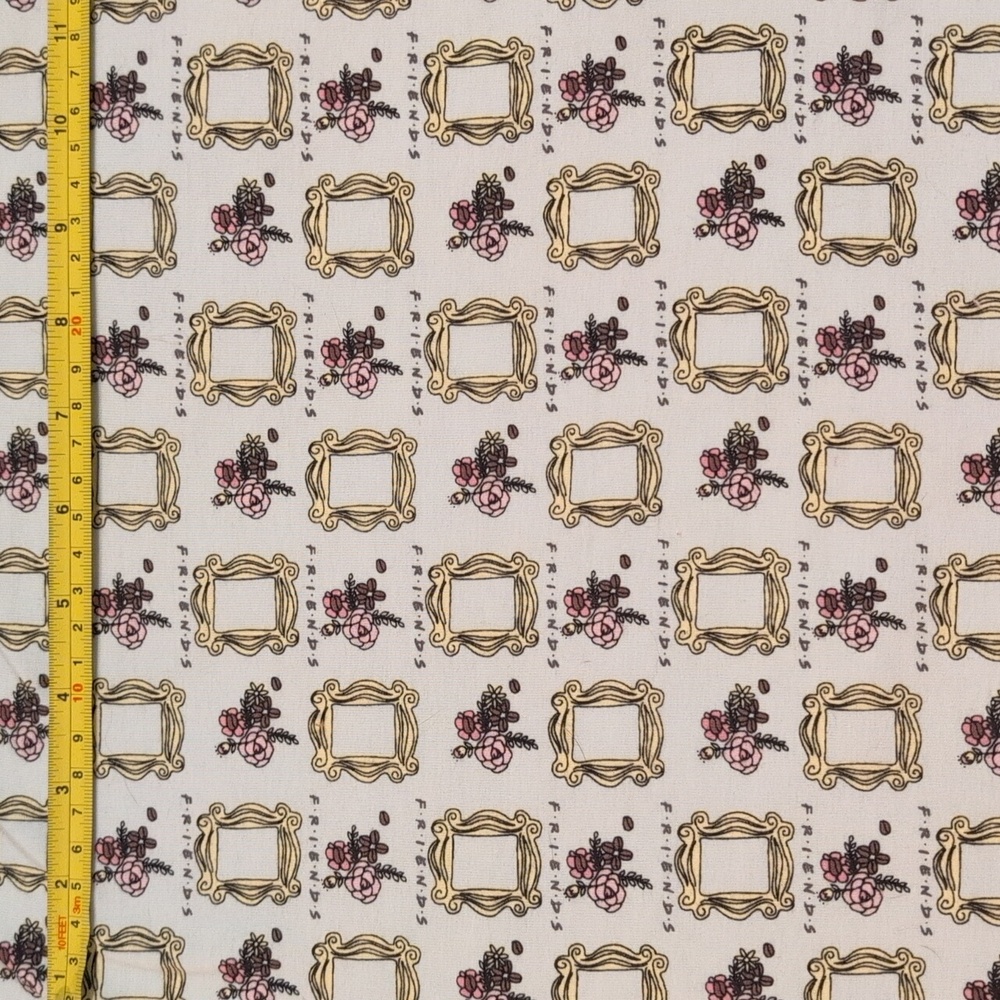 Friends Themed Jersey Apparel Fabric